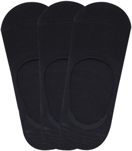 Balenzia Men's Solid No Show Socks