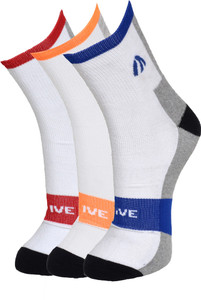 Marc Men's Striped Ankle Length Socks