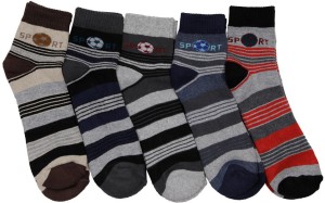 Mikado Men's Embellished Ankle Length Socks