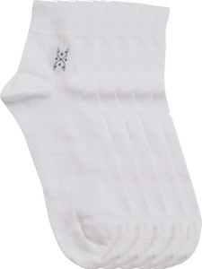 Sir Michele Men's Solid Ankle Length Socks