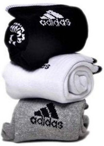 Adidas Men's Self Design Ankle Length Socks