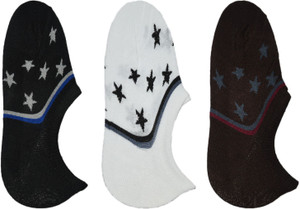 ME Stores Men's Solid No Show Socks