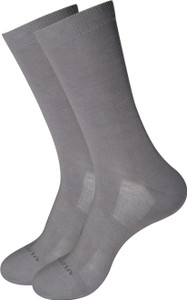 Balenzia Men's Solid Crew Length Socks