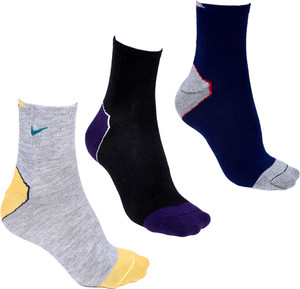 Anixa Men's Ankle Length Socks