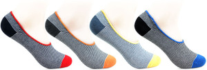 Bonjour Men's Self Design Footie Socks