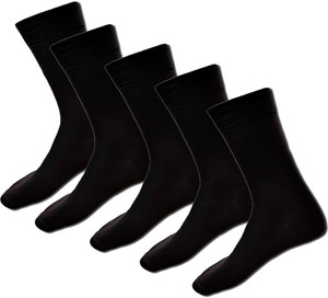 Avm Hollywood Men's Solid Ankle Length Socks