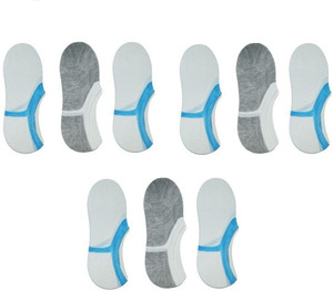 Killys Men's Solid No Show Socks