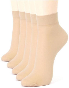Alexa India Women's Animal Print Ankle Length Socks