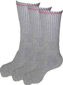 Alfa Runner Men's Striped Crew Length Socks