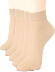 Rege Women's Solid Ankle Length Socks
