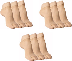 Cotson Women's Solid Ankle Length Socks