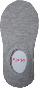 Miscreef Men's Solid No Show Socks