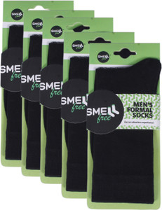 Smell Free Men's Crew Length Socks