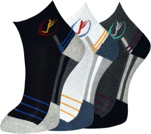 Marc Men's Graphic Print Ankle Length Socks