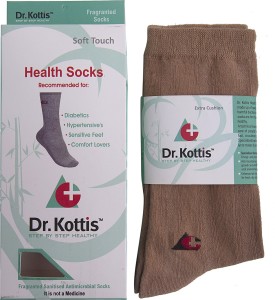 Dr. Kottis Health Socks Men's Solid Ankle Length Socks