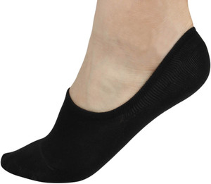Celebrity Men's Solid No Show Socks