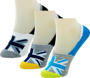 Neska Moda Men & Women Solid No Show Socks