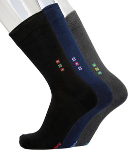 Blacksmith Men's Solid Mid-calf Length Socks