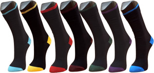 Marc Men's Solid Crew Length Socks