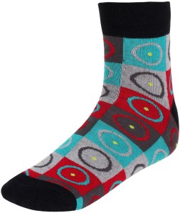 Eccellente Men's Self Design Ankle Length Socks