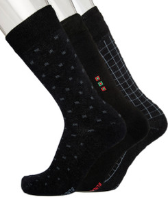 Blacksmith Men's Checkered Mid-calf Length Socks