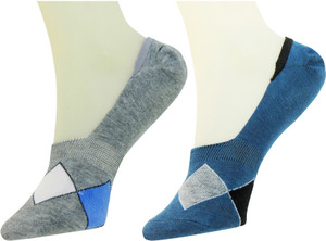 Neska Moda Men & Women Checkered No Show Socks