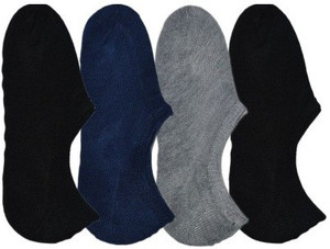 Killys Men's Solid No Show Socks