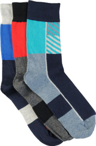 Alvaro Castagnino Men's Printed Crew Length Socks