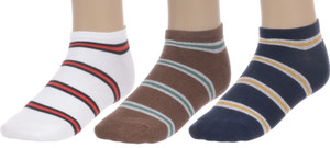 Nxt 2 Skn Men's Striped Ankle Length Socks
