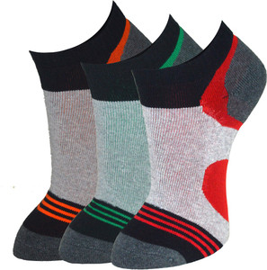 Marc Men's Graphic Print Ankle Length Socks