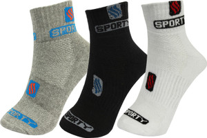 Ankle Men & Women Solid Ankle Length Socks