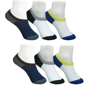 Killys Men's Solid No Show Socks