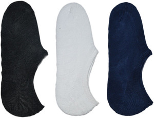 ME Stores Men's Solid No Show Socks