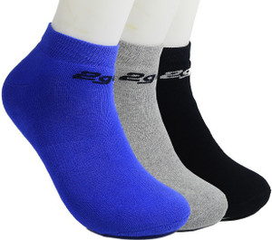 2Go Men's Solid Ankle Length Socks