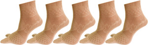 Rc. Royal Class Women's Self Design Ankle Length Socks