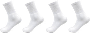 Socks Men's Solid Crew Length Socks