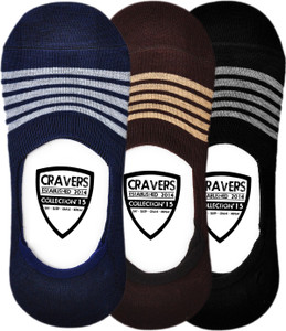Cravers Men's No Show Socks