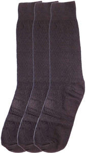 Forty Hands Men's Checkered Crew Length Socks