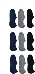 Killys Men's Solid No Show Socks