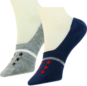 Neska Moda Men & Women Solid No Show Socks