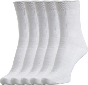 Hans Men's Striped Crew Length Socks