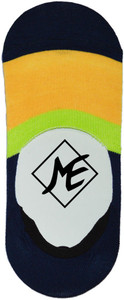 ME Stores Men's Solid No Show Socks