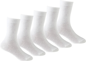 Supersox School Boys Solid Crew Length Socks