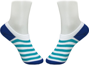 Jack & Ginni Men's Self Design No Show Socks