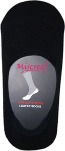 Miscreef Men's Solid No Show Socks