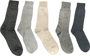 Marc Men's Solid Crew Length Socks