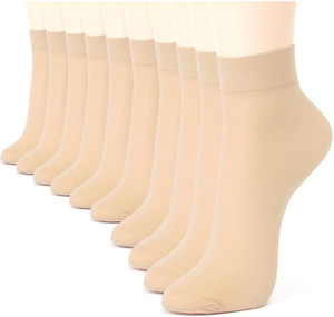 Rege Skin socks Women's Self Design Ankle Length Socks