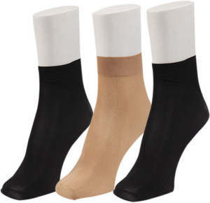 Nxt 2 Skn Women's Solid Ankle Length Socks
