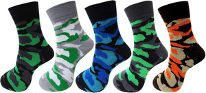 Rc. Royal Class Men's Self Design Ankle Length Socks