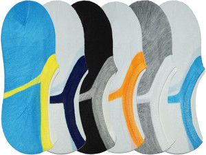 ME Stores Men's Solid No Show Socks